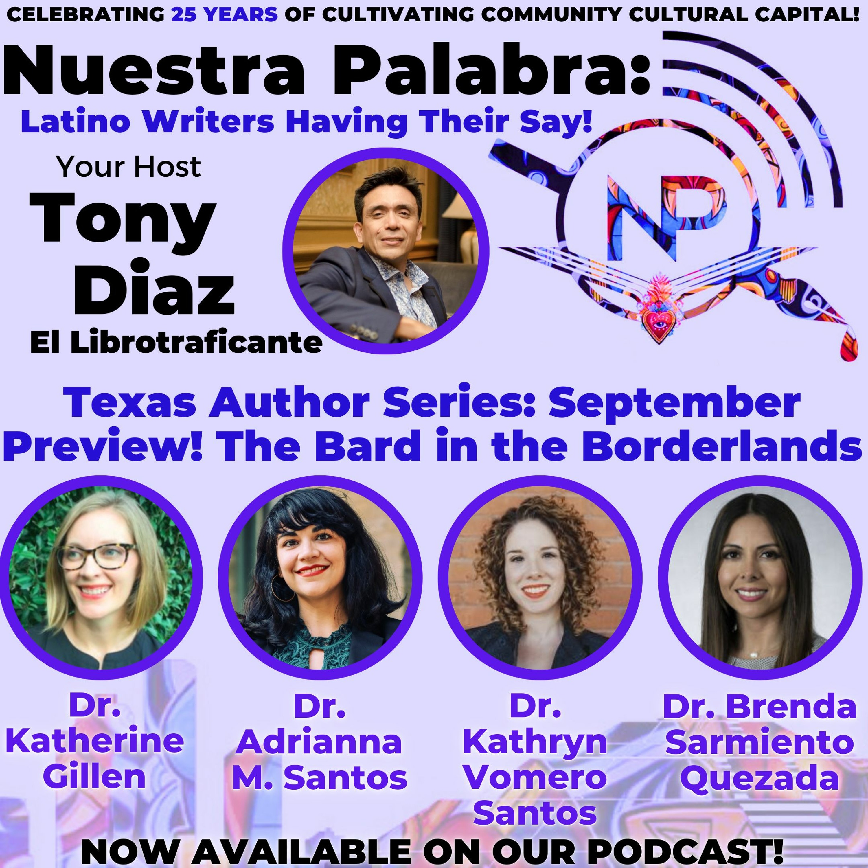 Nuestra Palabra: Latino Writers Have Their Say w/ Tony Diaz