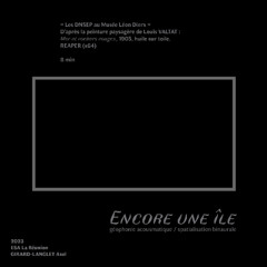 ENCORE UNE ÎLE - Axel Girard-Langlet (2023)