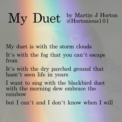 My Duet - Written by @Hortonious101 - Read by @rubbishpoet