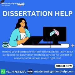 Dissertation Help by Academic Experts