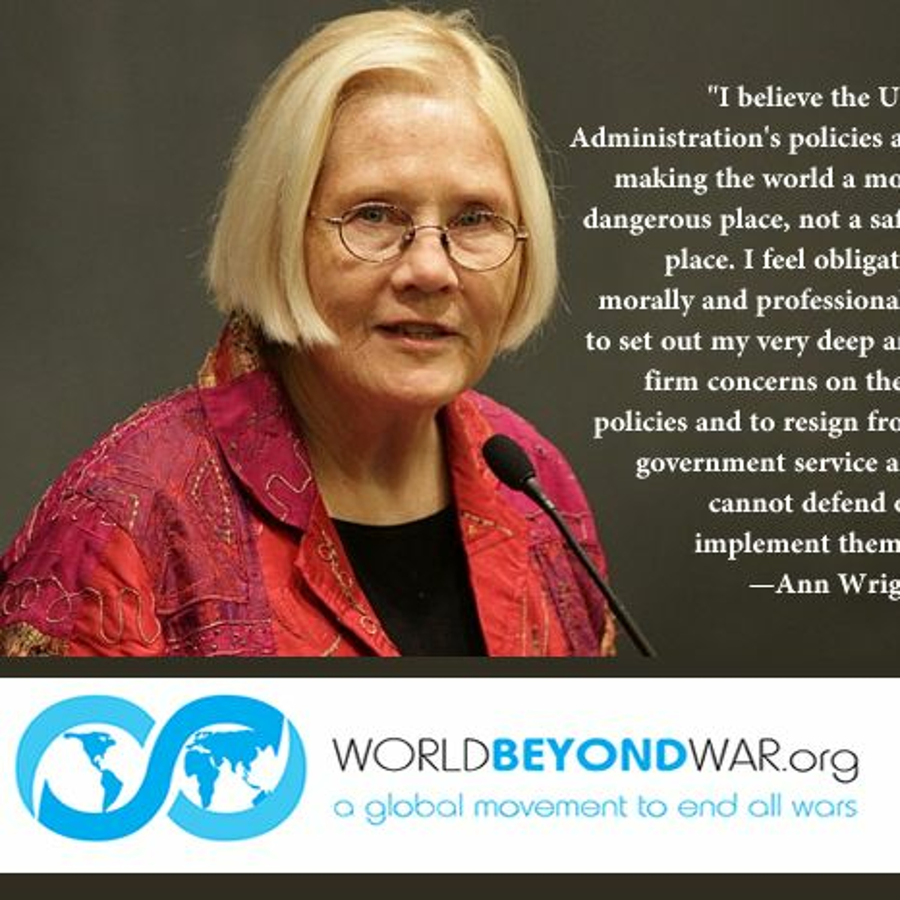 Talk World Radio: Ann Wright on Sailing Ships of Food to Gaza episode artwork