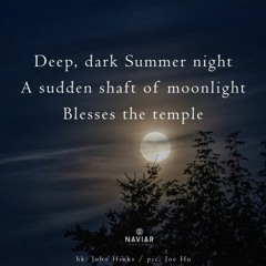 Moonlight Blesses The Temple (naviarhaiku508)
