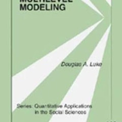 [PDF] READ Free Multilevel Modeling (Quantitative Applications in the