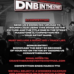 BANDIT - DNB IN THE STREET - MAIDSTONE DJ COMP ENTRY (TRACKLIST INCLUDED)