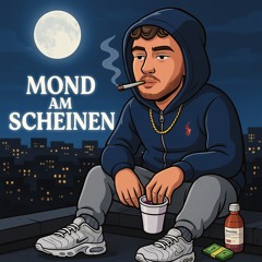Mond am scheinen