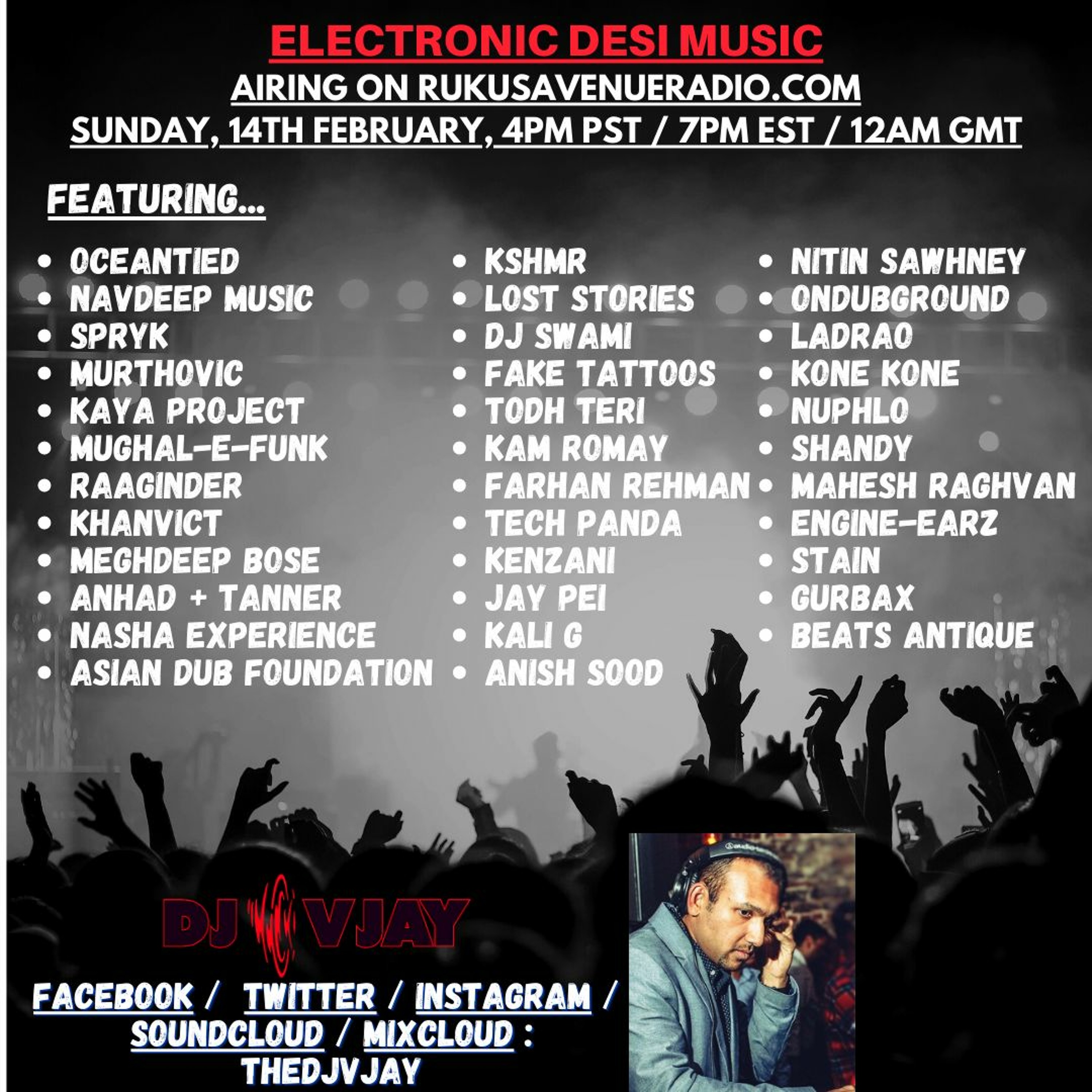DJ Vjay - Electronic Desi Music