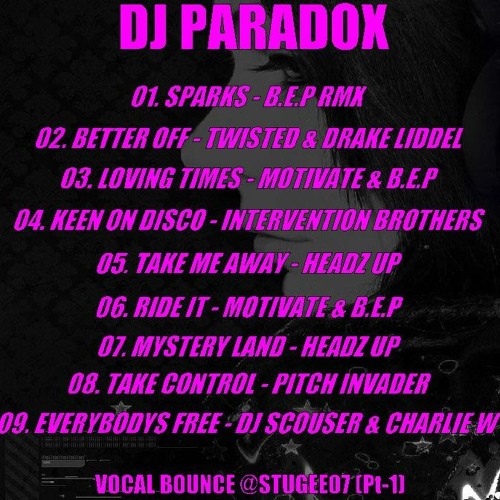 VOCAL BOUNCE @STUGEE07 PT - 1