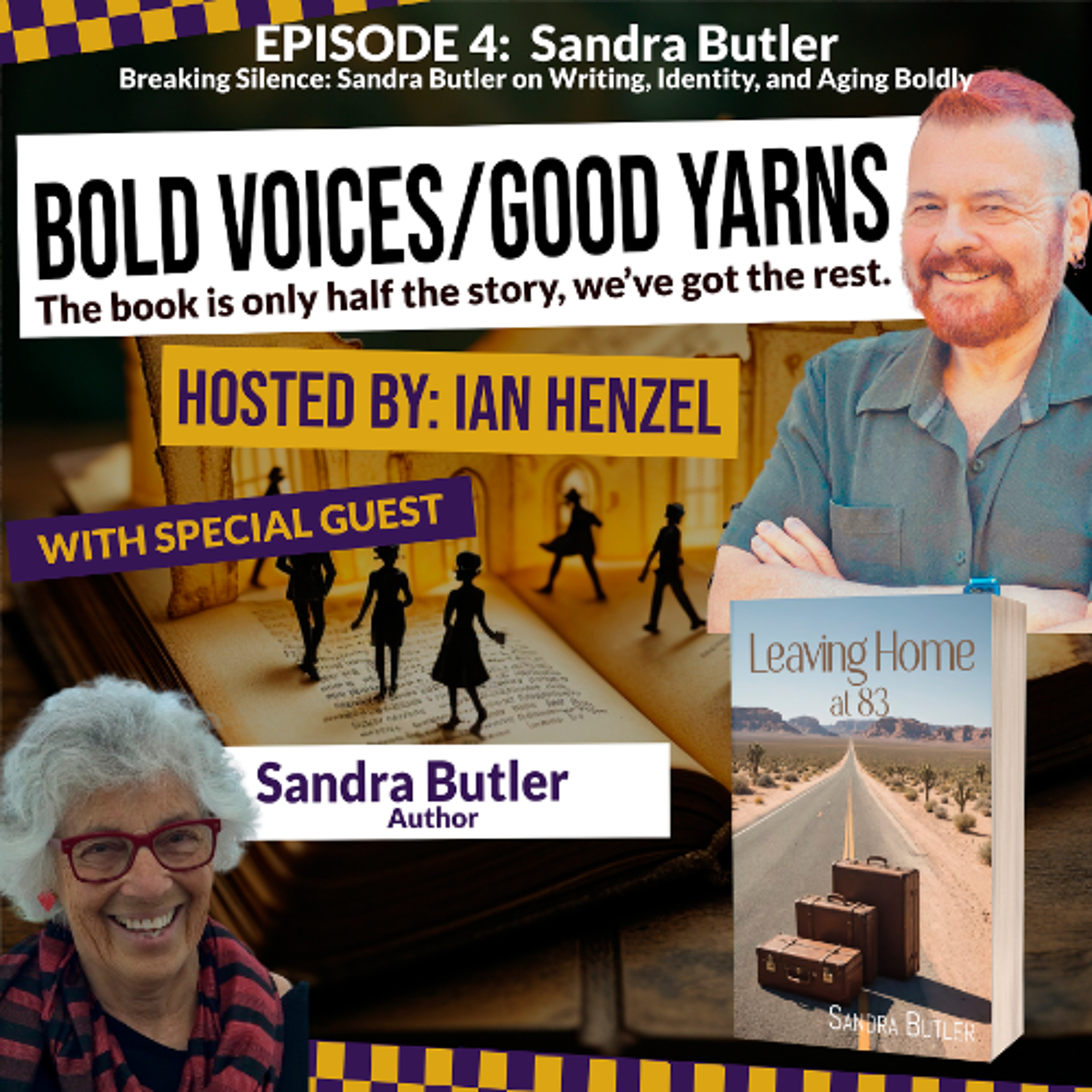 cover of episode Ep 4 Sandra Butler on Writing, Identity, and Aging Boldly