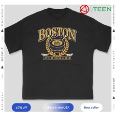 Boston Bruins Hockey 617 Undergrad le’s go black and gold shirt