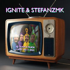 Ignite & Stefan ZMK @ Tram 4 Muide @ Chinastraat Gent 2024 [ acid rave IDM industrial hardcore ]