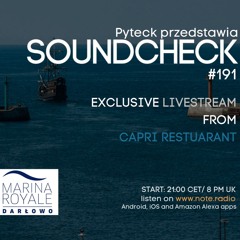 Soundcheck #191 @ NOTE.radio London 22052025