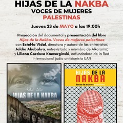 Presentación del libro y proyección del documental Hijas de la Nakba. Voces de mujeres palestinas