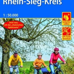 Radwanderkarte BVA Radwandern im Rhein-Sieg-Kreis 1:50.000. reiß- und wetterfest. GPS-Tracks Downl