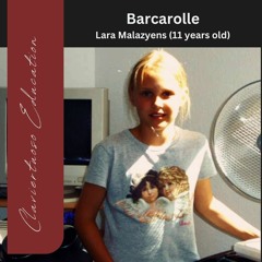 Barcarolle - Lara Malazyens piano