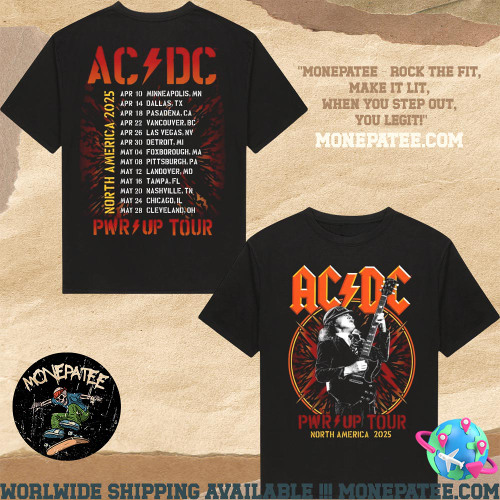 Stream Official AC DC Merchandise North America US PWR UP Tour Dates ...