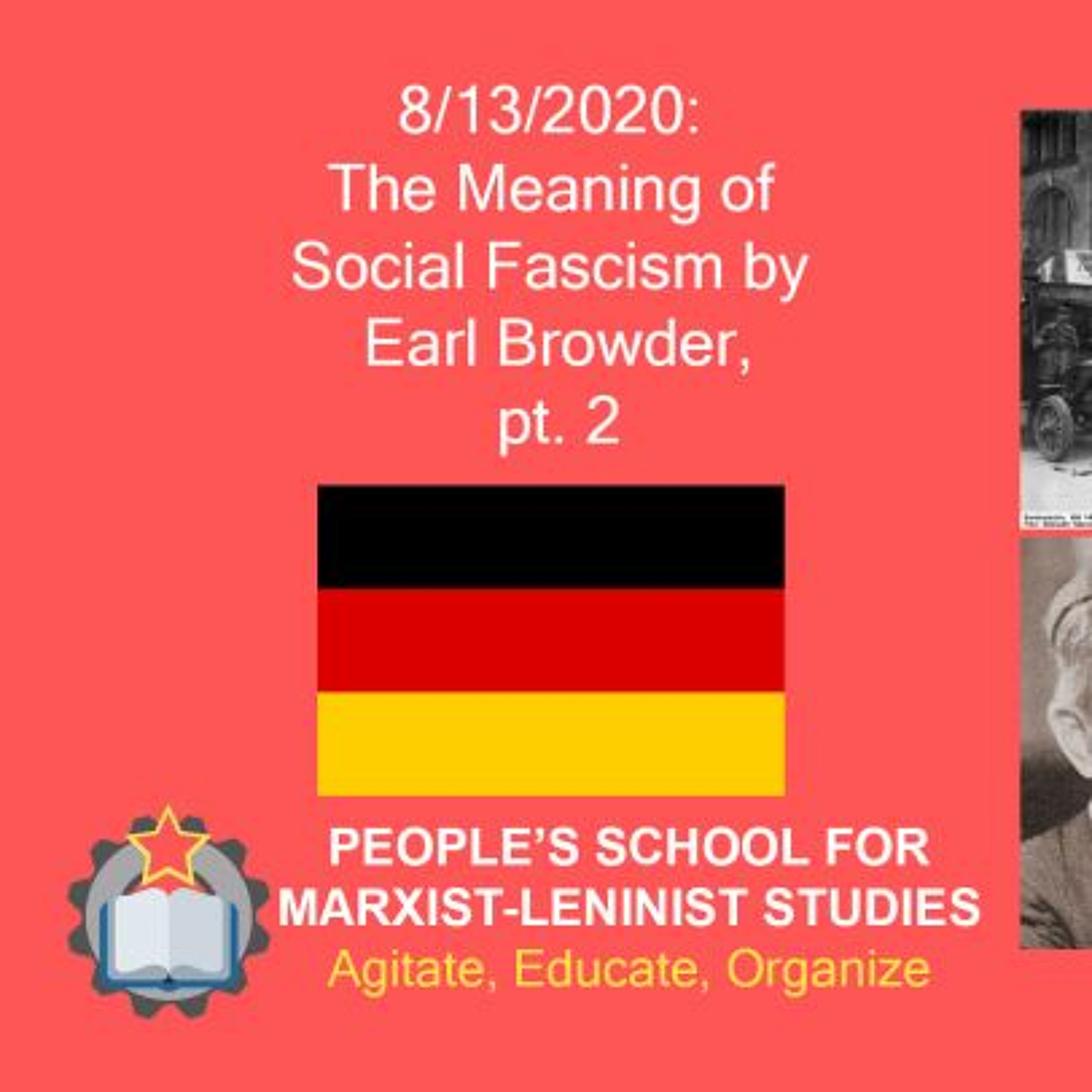 The People’s School for Marxist-Leninist Studies