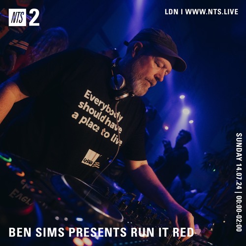 BEN SIMS Pres RUN IT RED 112. July 2024
