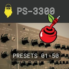 Presets 01-50 for PS-3300 from Cherry Audio