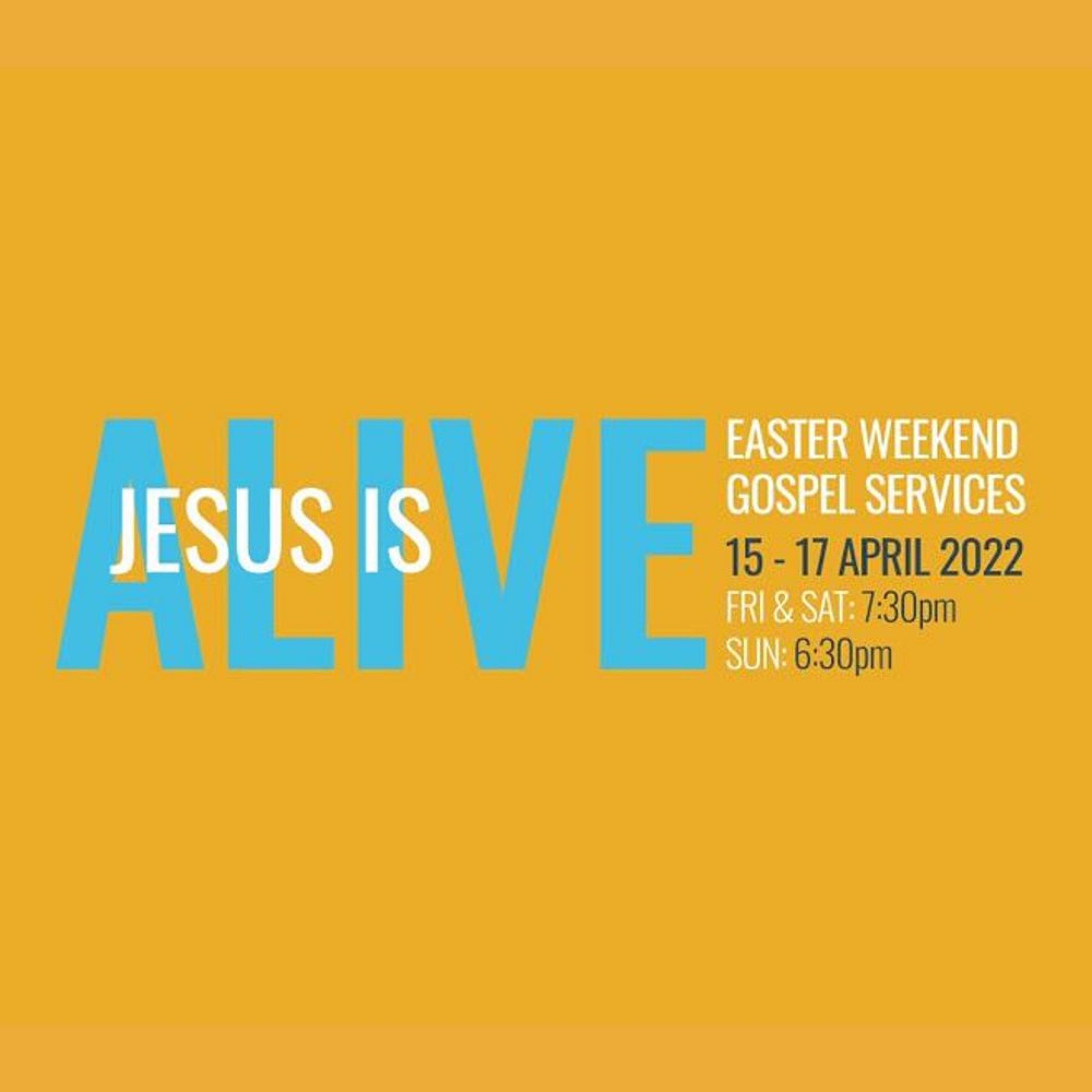 Be In Time- Stephen Riddell 16/4/22 (Jesus Is Alive Mission Night #2) episode artwork
