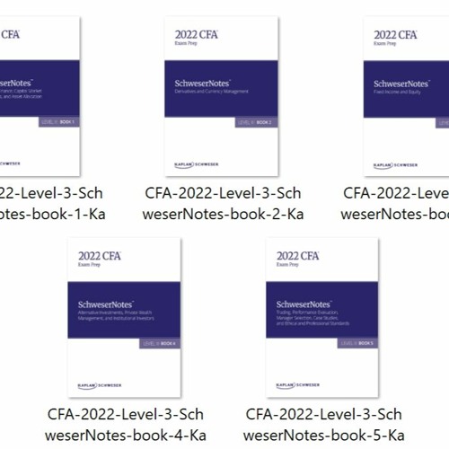 Stream Schweser Notes Cfa Level 1 Free Downloadl from Jackie Listen