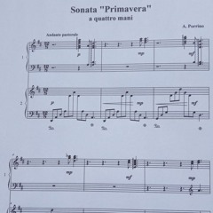 Sonata "Primavera" per pianoforte a 4 mani