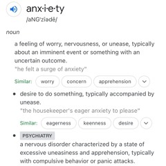 Anxiety