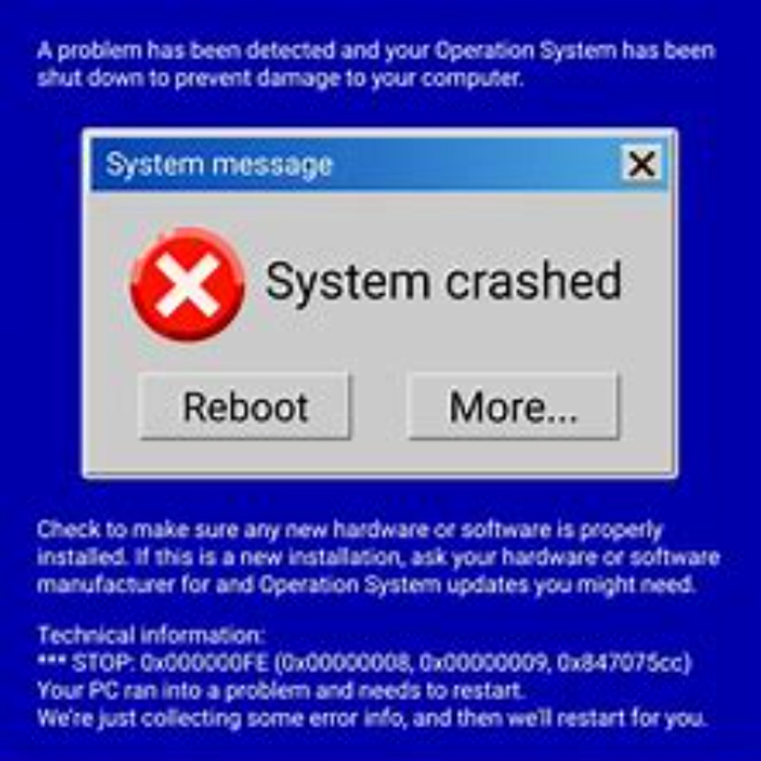 Fatal error game render has just crashed