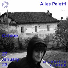 Cxtene - Live Set - Alles Paletti - 27.01.23
