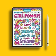 Notebook Doodles Girl Power! Coloring & Activity Book (Design Originals) 32 Inspiring, Beginner