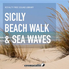 Sicily Beach Walk And Sea Waves - Audio Demo | CremaSound