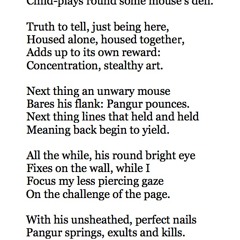 572 Pangur Bán by Anonymous, read by Jonjo O'Neill