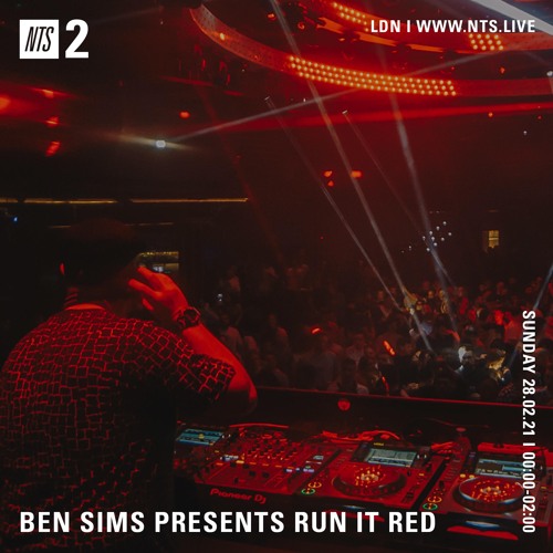 BEN SIMS Pres RUN IT RED 74. Feb 2021