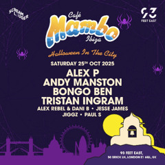 Tristan Ingram Mambo Halloween, 93 Feet East, London 25.10.2025