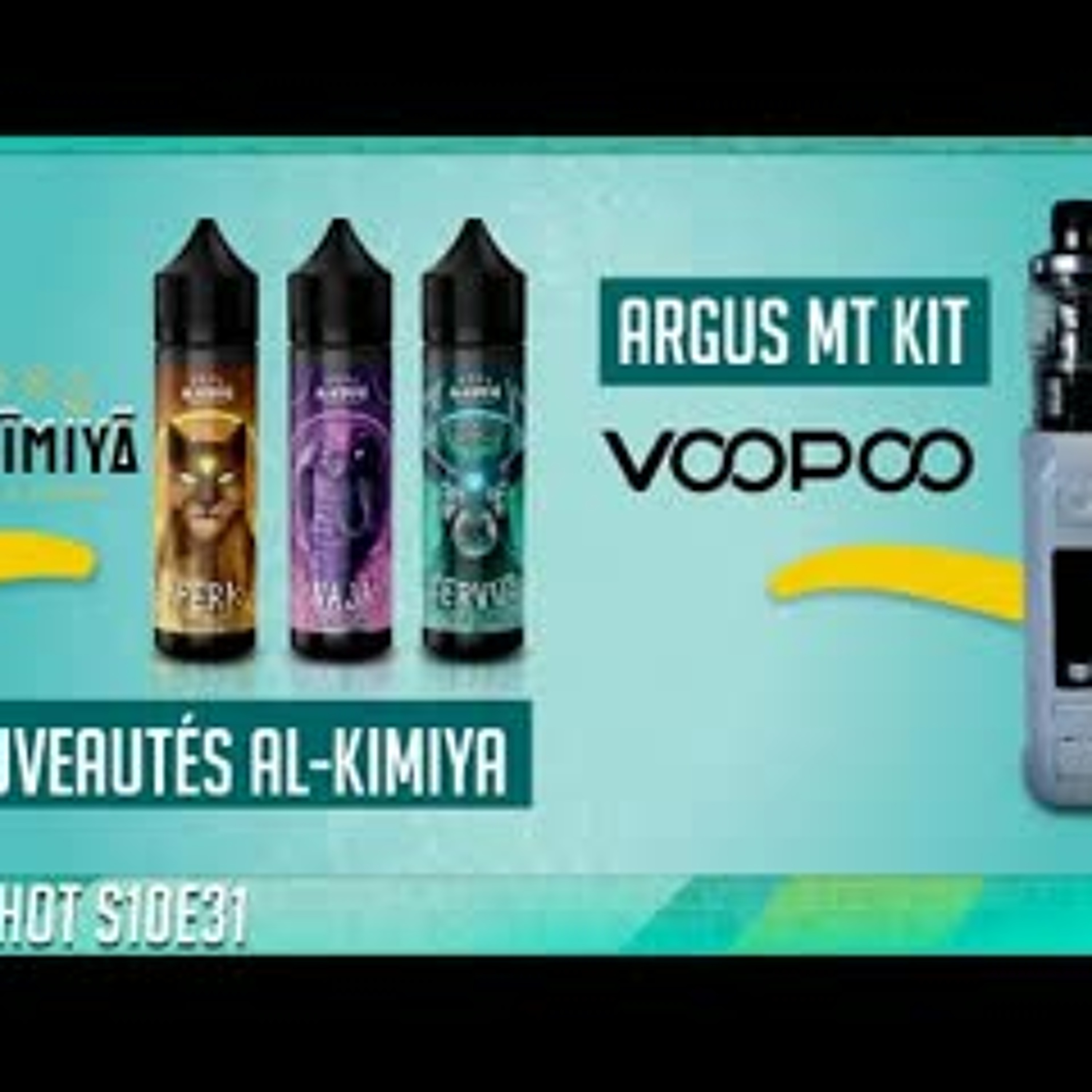 AL KIMIYA et ARGUS MT KIT par VOOPOO en revue – update DOTSTICK REVO – OneShotS10E31 episode artwork