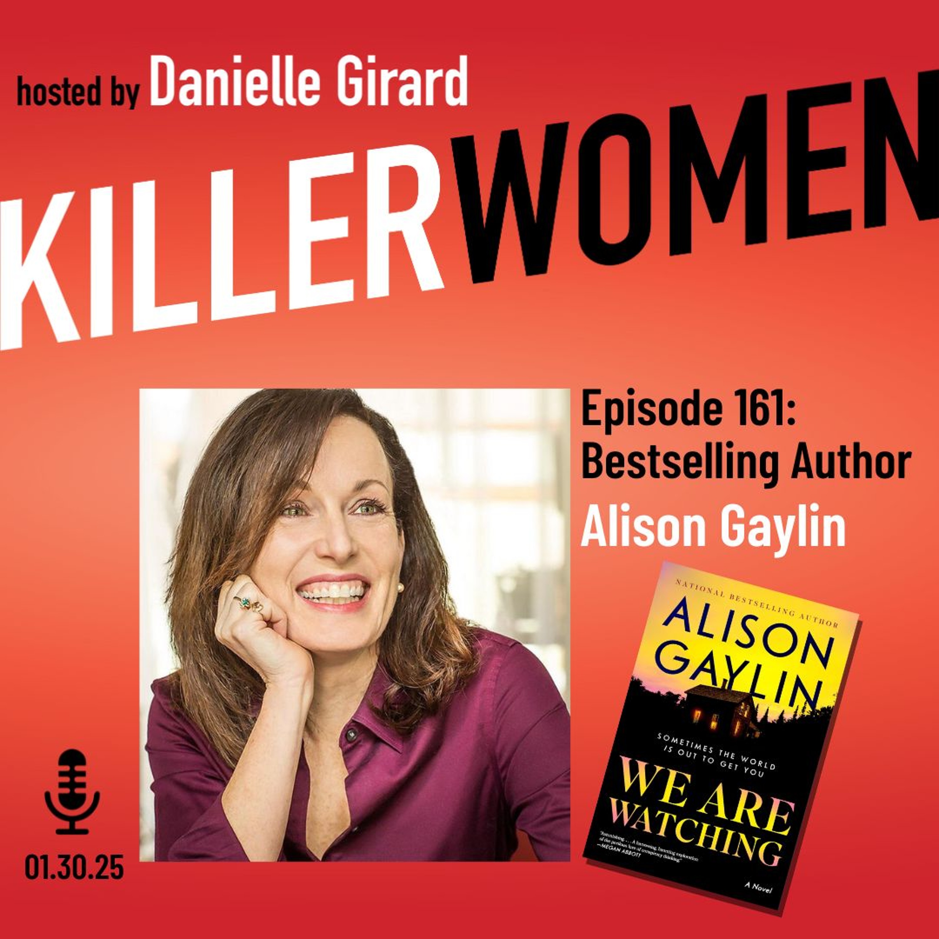 cover of episode Bestselling, award winning author Alison Gaylin: We Are Watching