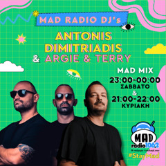 AD-1 & ARGIE & TERRY @ Mad Radio 106.2 ll Athens - 30/11/2024