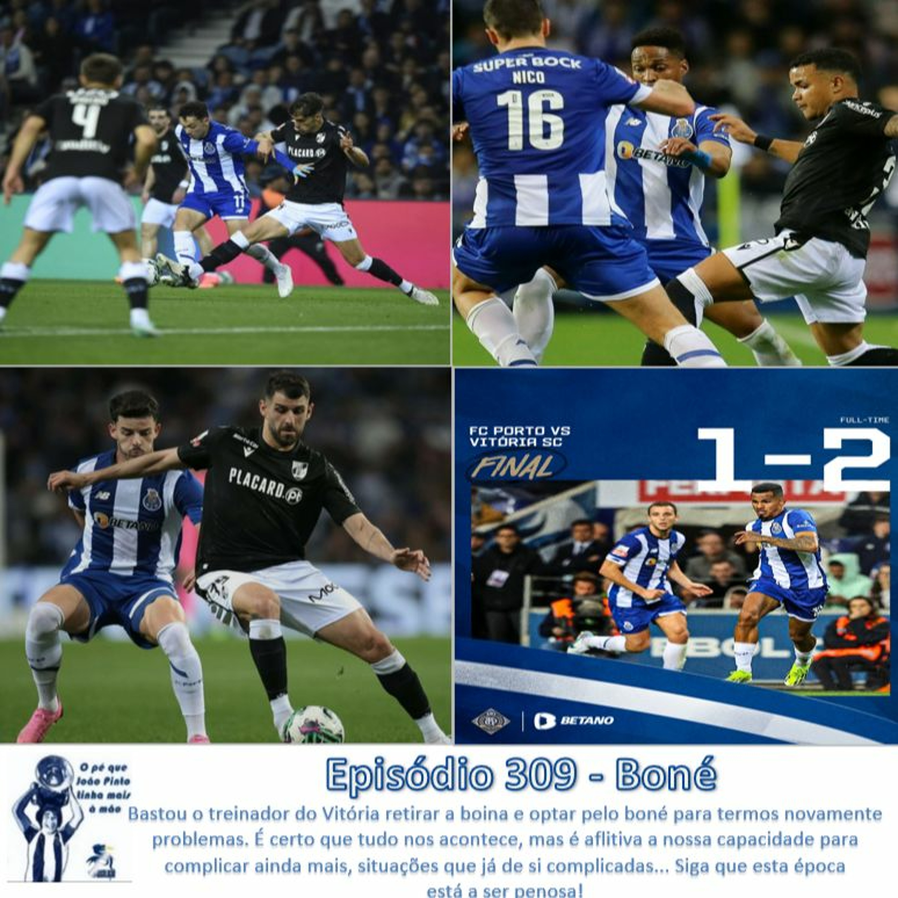 O pé que João Pinto tinha mais à mão
