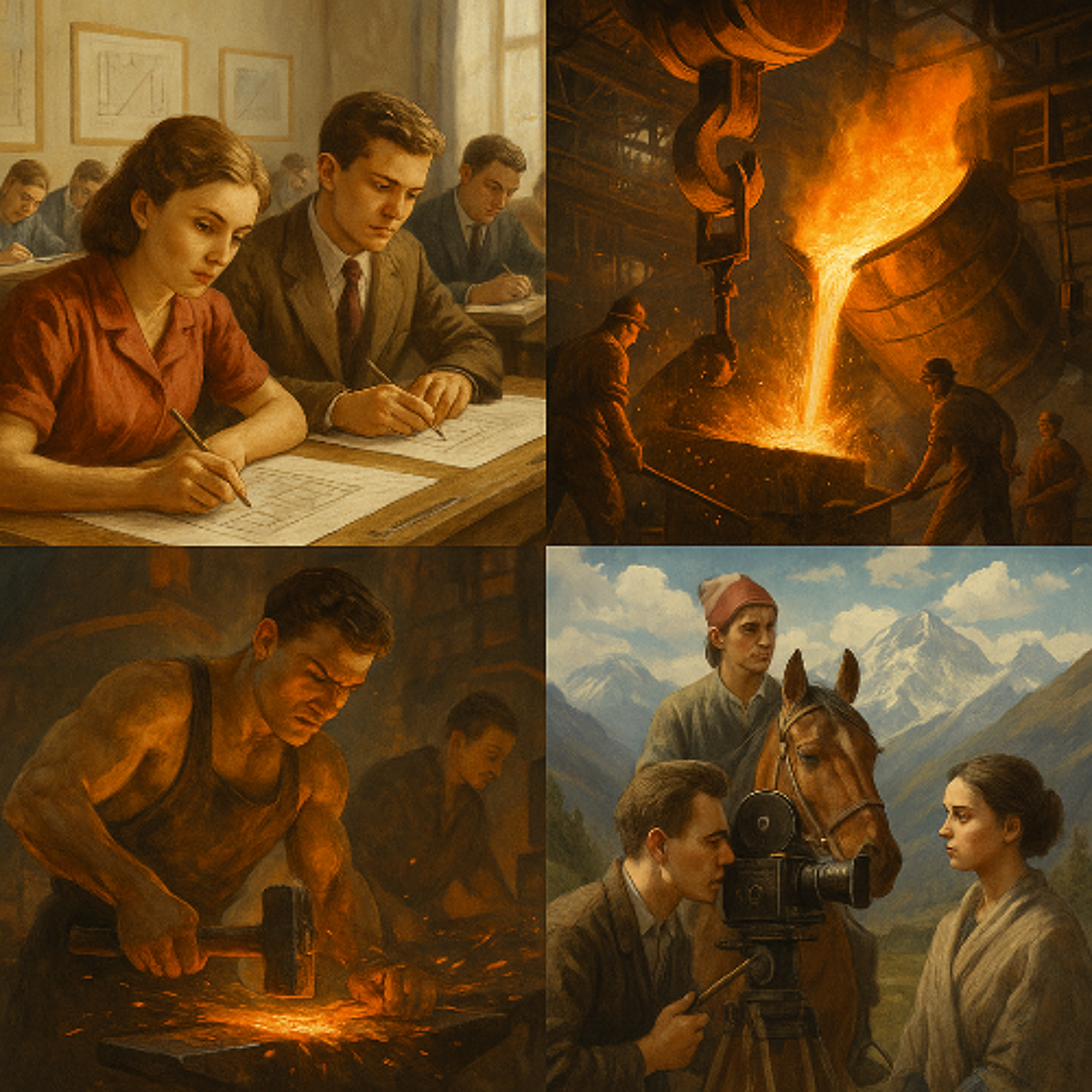 Чистые пруды; Александр Андреев; Аудиокнига. 1957 год