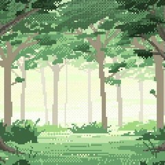 exploring the pixel forest