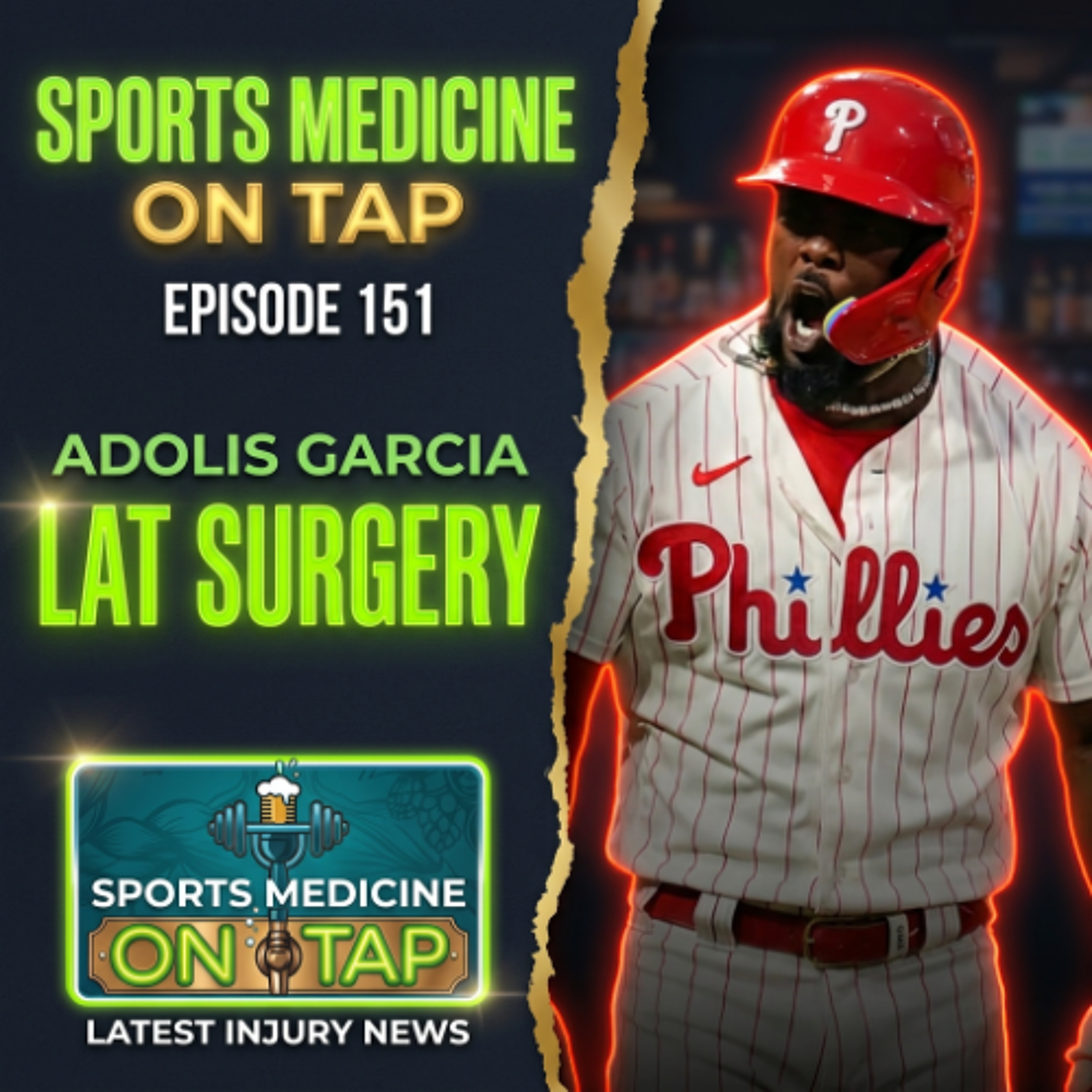 Ep. 151: Adolis García Lat Surgery & Malik Nabers Knee Cleanup episode artwork