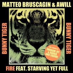 Matteo Bruscagin, Awill - Fire (ft. Starving Yet Full) Radio edit [Bunny Tiger]