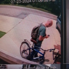 Tony on a bike
