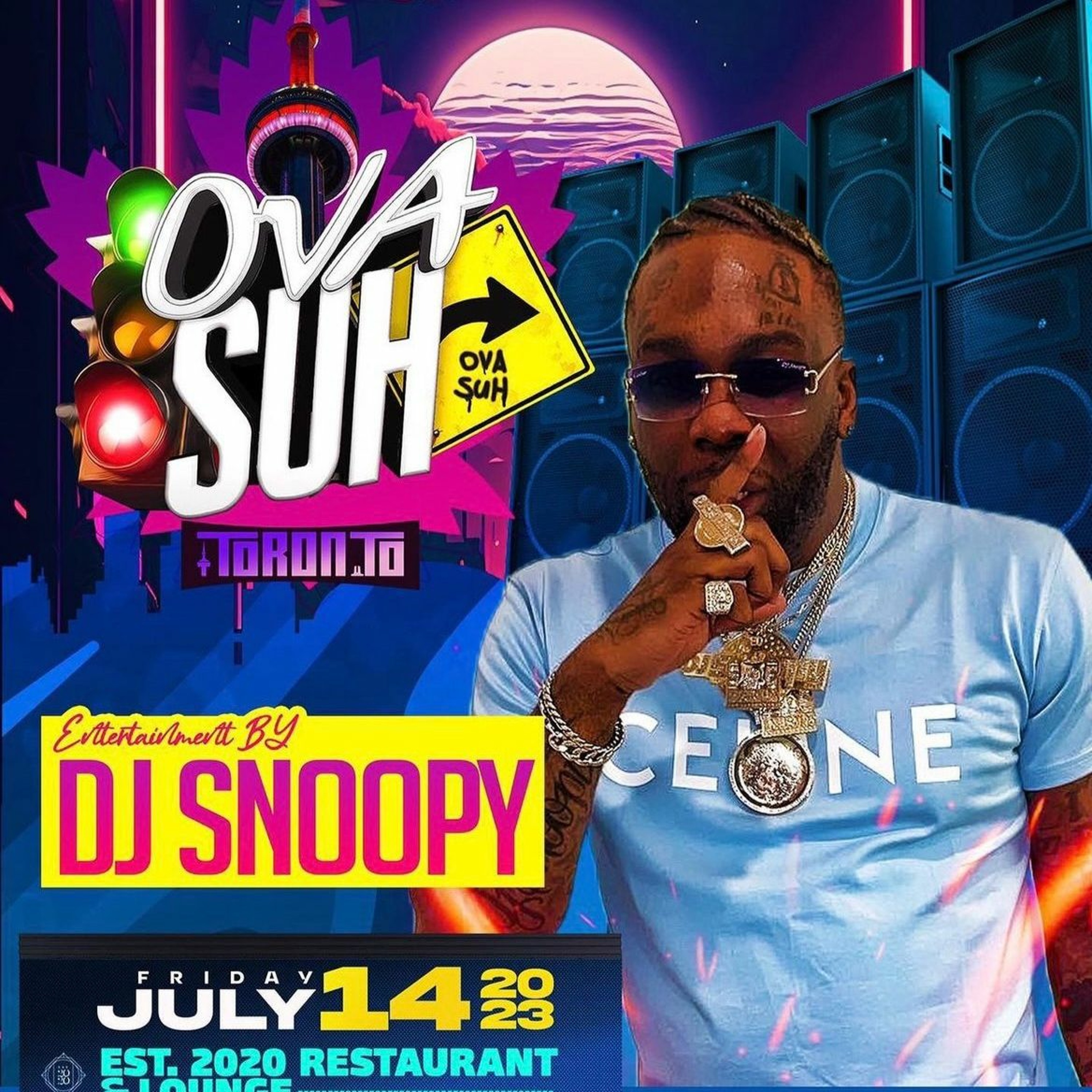 DJ SNOOPY - OVA SUH TORONTO (SANDZ 2023)LIVE AUDIO FT MC QUACEYDAN