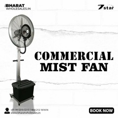 Commercial Mist Fan Buy Online at Best Price | Best for Hot Season