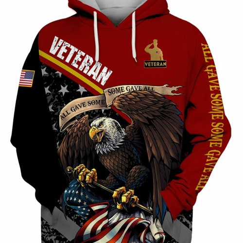 Eagle National Vietnam War Veterans Day 3d hoodie and t-shirt