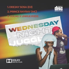 WEDNESDAY NIGHT JUGGLINGS FT PRINCE RAYRAY UNRULYKIDS (MC)