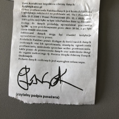 CZYTELNY PODPIS PASAŻERA x anty i 00nervy prod 00nervy