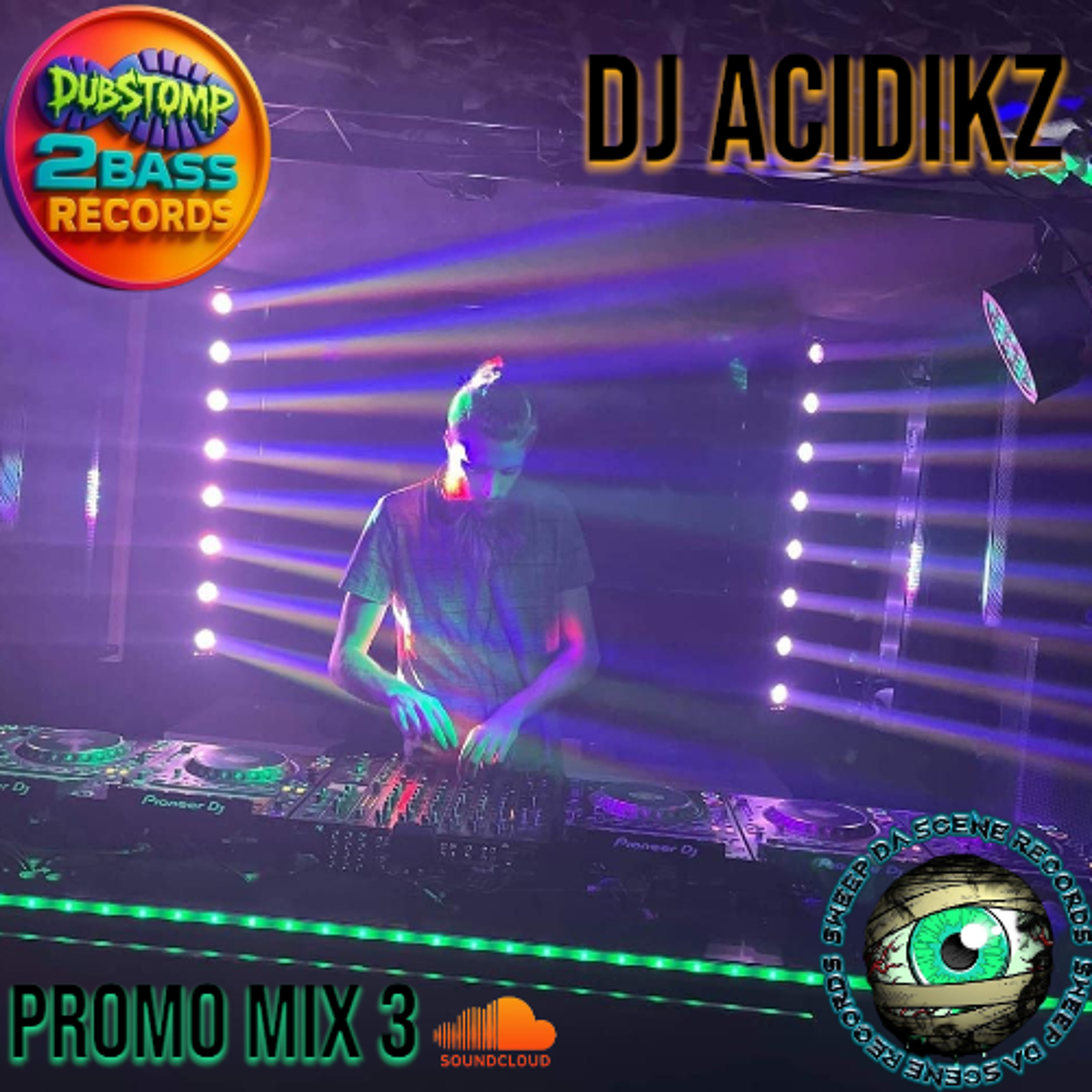 2025 DUBSTOMP 2 BASS/SWEEP DA SCENE PROMO MIX mixed by DJ Acidikz artwork