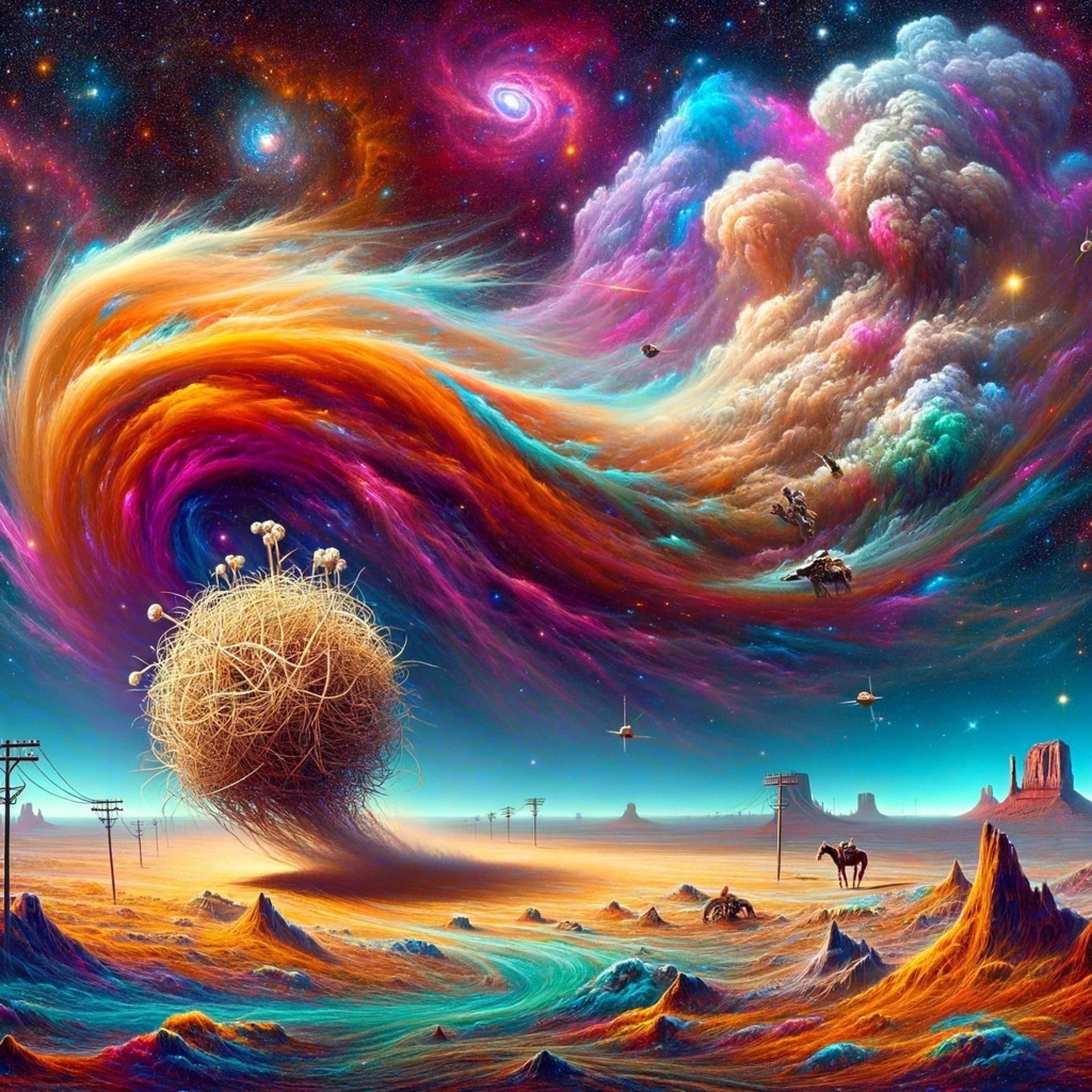 Cosmic Tumbleweed episode artwork