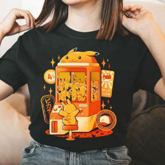 Pikachu At A Claw Machine Full Of Pikachus Shirt